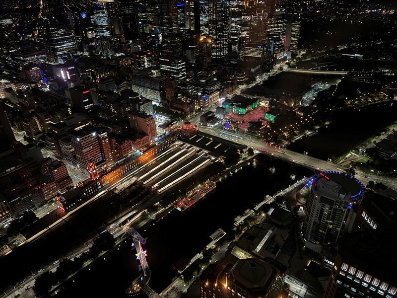 Flinders St Station by Night